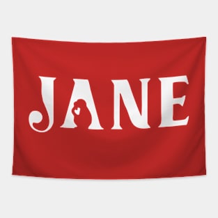 JANE tv series fan works graphic design by ironpalette Tapestry