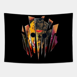 Friday the 13th Night Terror Tapestry