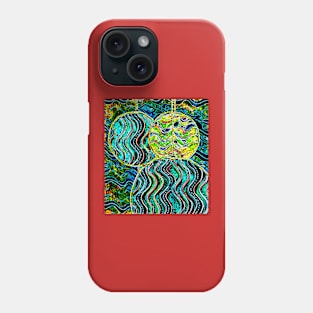 Neon Glow Xmas Pattern Phone Case