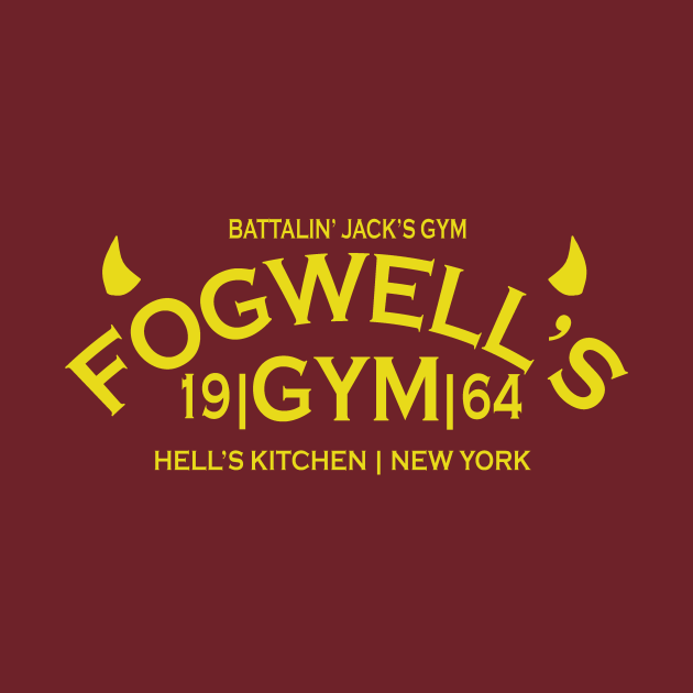 Disover Fogwell's Gym - Daredevil - T-Shirt