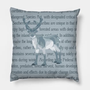 Caribou Information Pillow