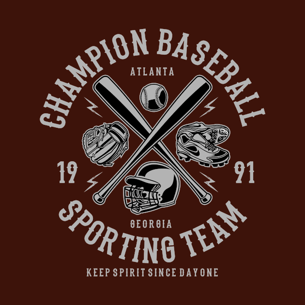 Baseball Champion by lionkingdesign