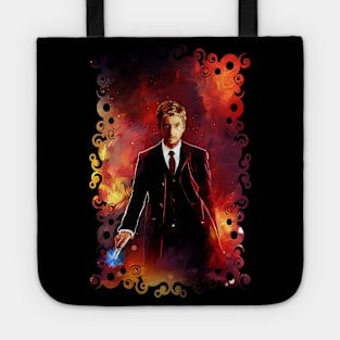 10th Doctorwho abstract art Tote