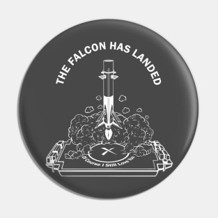 The Falcon Has Landed Pin