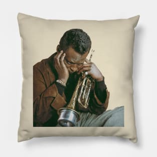 a jazz legend Pillow