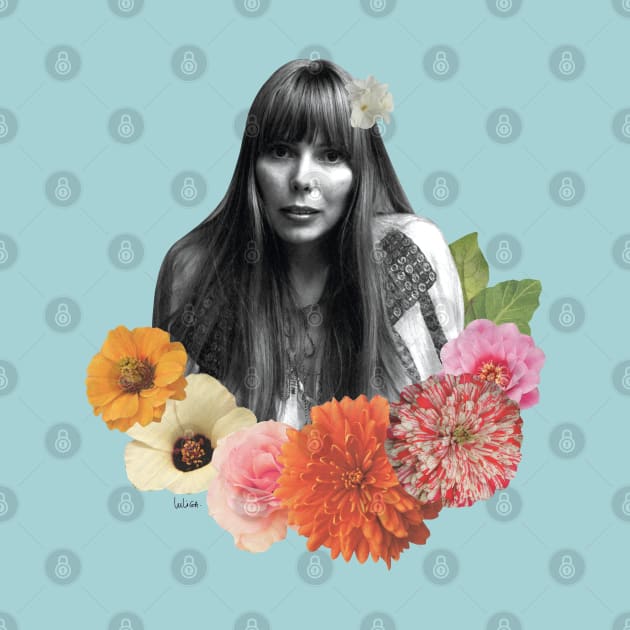 Joni Mitchell Collage by luliga