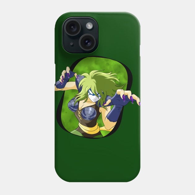 Saint Seiya - Ophiuchus Shaina Phone Case by Nykos