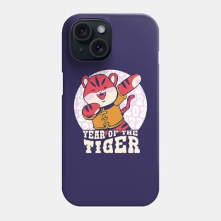 Chinese New Year 2022 Funny Dabbing Tiger Phone Case