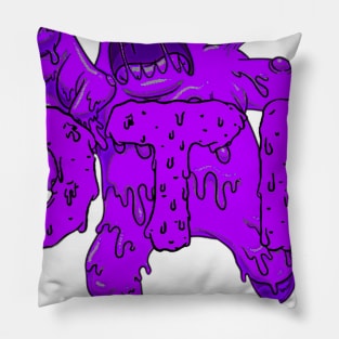 Only The Real Slime Purple Apparel Pillow