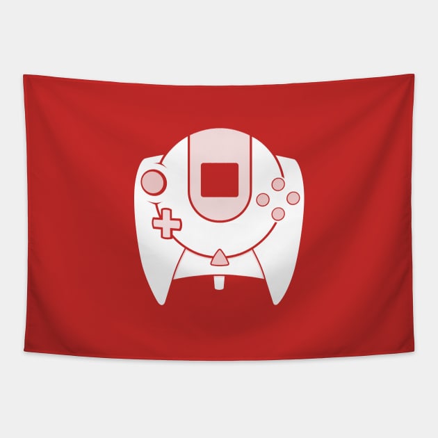 SEGA Dreamcast Controller Tapestry by akselkreis