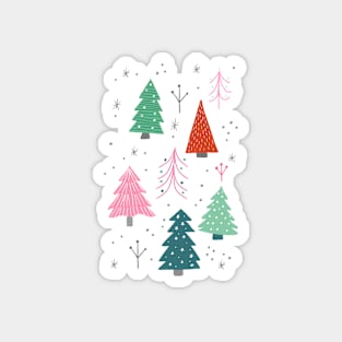 Christmas Tree Forest Magnet