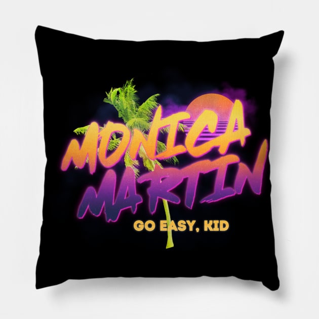 Go Easy Kid Monica Martin Pillow by Billybenn