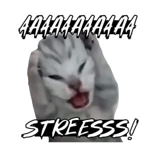 kitty STRESS T-Shirt