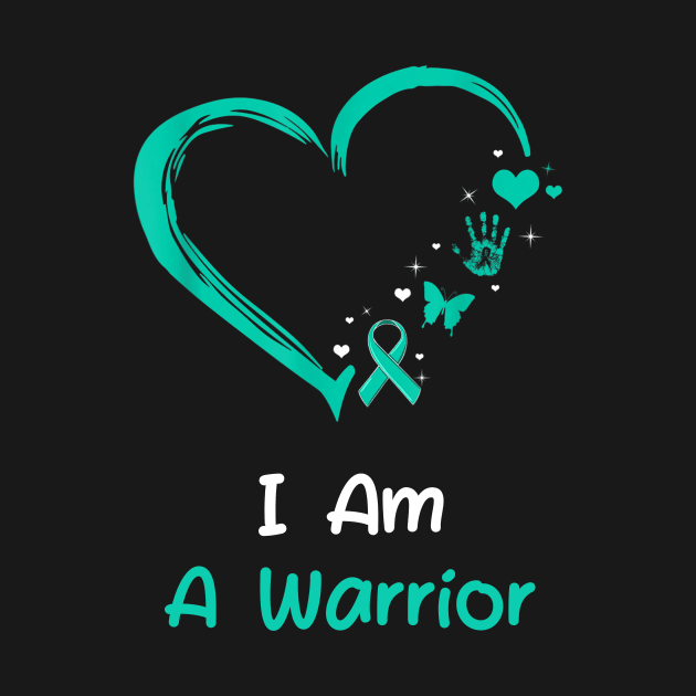 Cervical Cancer Awareness gift I am a Warrior by dashawncannonuzf