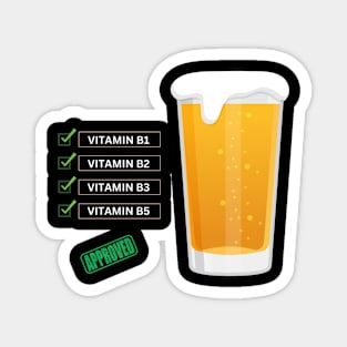 VITAMIN BEER Magnet