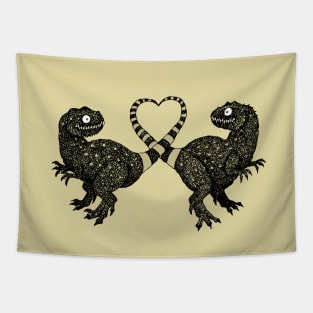 Hearty Dinos Tapestry