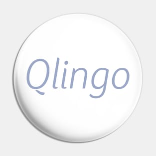 Qlingo Logo Pin