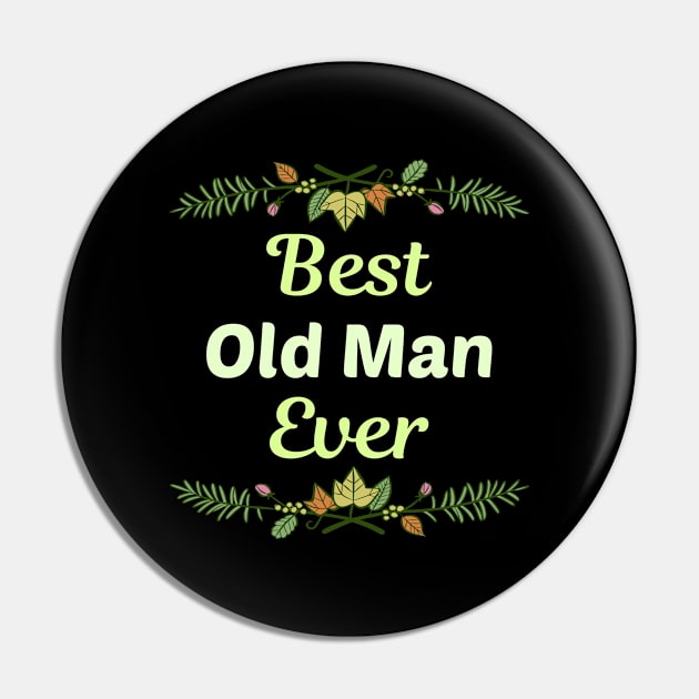 Family Leaf Old Man Pin by Happy Life