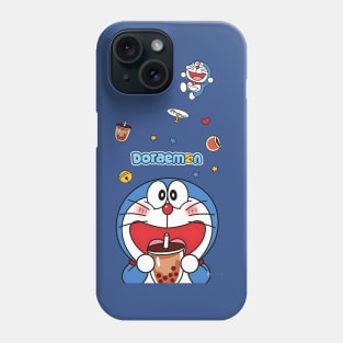 doraemon dorayaki boba Phone Case