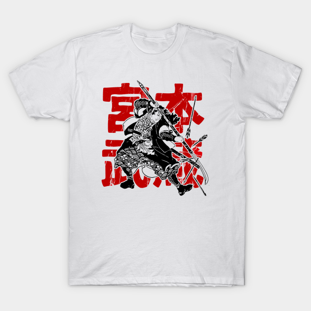 Miyamoto Musashi (Kanji) Miyamoto Musashi TShirt TeePublic