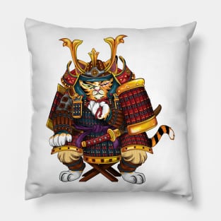 Shogun Cat Pillow