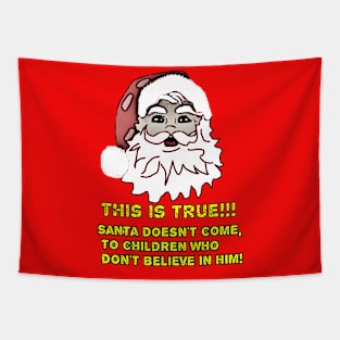 Santa Claus Message! Tapestry