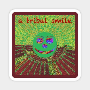 A Tribal Smile Magnet