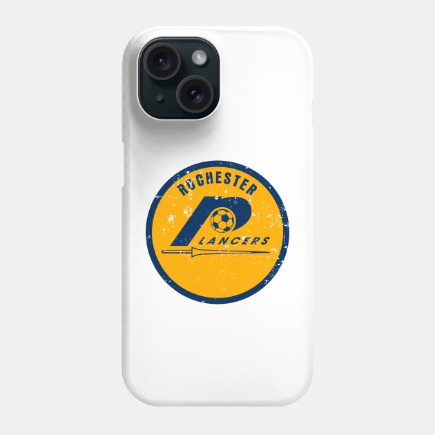 1970 Rochester Lancers Vintage Soccer Phone Case by ryanjaycruz