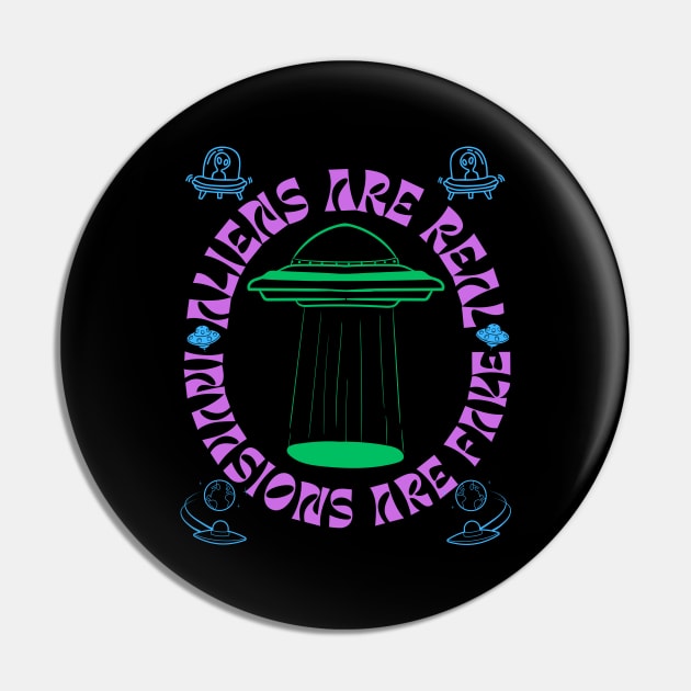 Aliens Are Real Pin by MiracleROLart