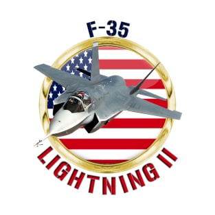 F-35 Lightning II USA T-Shirt