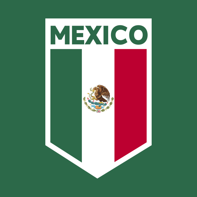 Mexico Flag Emblem by SLAG_Creative