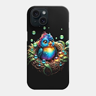 Colorful fantasy bird. Phone Case