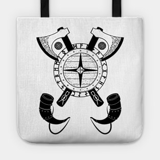 Odin's Shield | Norse Pagan Symbol Tote