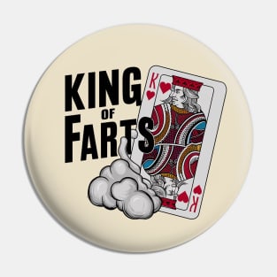 King of Farts Pin