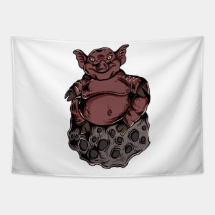 Pig to moon Tapestry