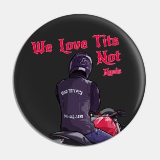 We Love Tits (no background) Pin