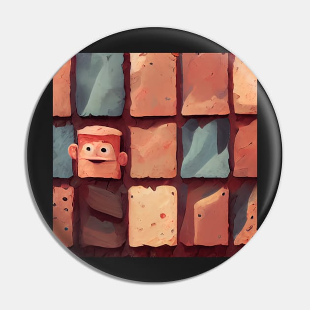 Bricklayer | Comics Style Pin by ComicsFactory