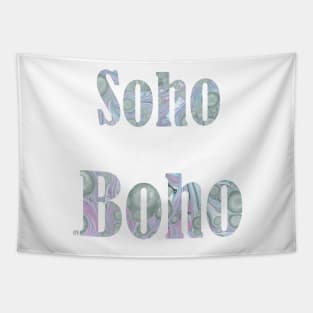 Marbled Paper Abstract : Boho Soho Tapestry