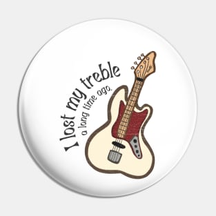 Bassists illustration Pin