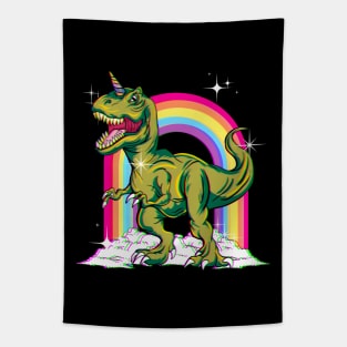 Saurus Or Unicorn? Unicornasaurus Rex! Tapestry