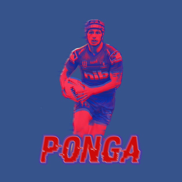 Newcastle Knights - Kalyn Ponga - GLITCH IN THE MATRIX by OG Ballers