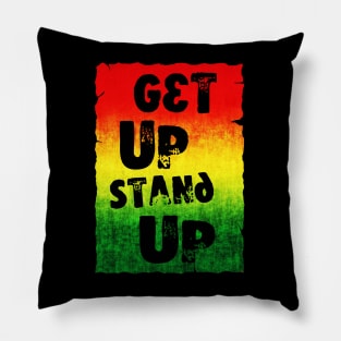 Get Up, Stand Up Pillow