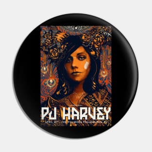 PJ HARVEY MERCH VTG Pin