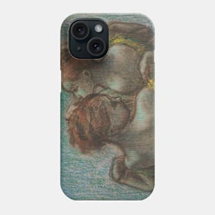 Two Dancers, Half-length by Edgar Degas Phone Case