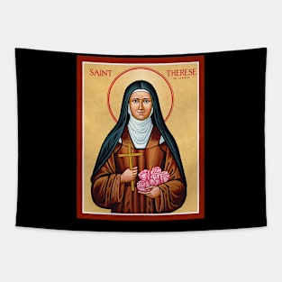 St Therese of Lisieux Little Flower Rose Catholic Saint Tapestry