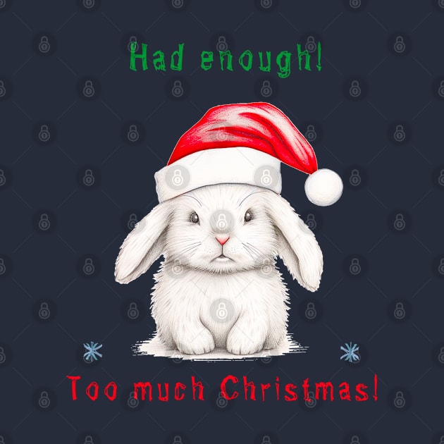 Christmas bunny - Too much! by NATLEX