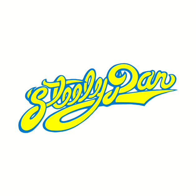 Steely Dan Vintage Logo Tribute by robotbasecamp