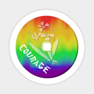 Courage Token - Rainbow Magnet