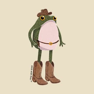 Cowboy Frog the Frogson T-Shirt