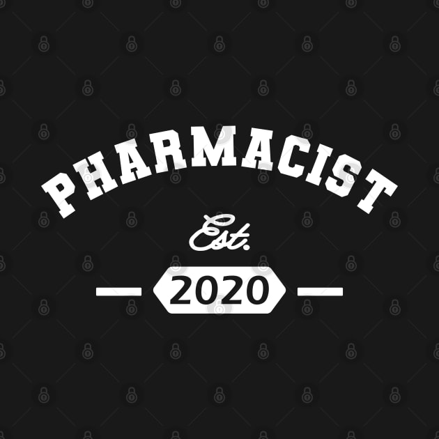 Pharmacist Est. 2020 by KC Happy Shop